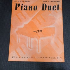 M Witmark And Sons March Of The Toys Piano Duet Victor Herbert Sheet Music