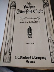 The Birchard Two Part Choir Book Two Sheet Music Harry L. Harts 1937