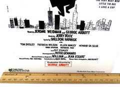 Fiorello Vocal Selections Sheet Music Book 1960 Piano Voice 8 Songs US Seller