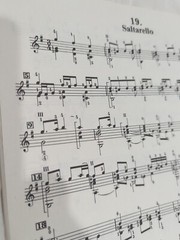 Gilbert Biberian Solos From Italy For Classical Guitar Rare Vintage Sheet Music