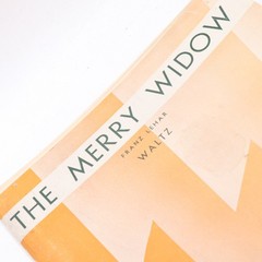 Merry Widow Orchestra Parts Sheet Music Scores Multiple Parts 1932 JA Browne