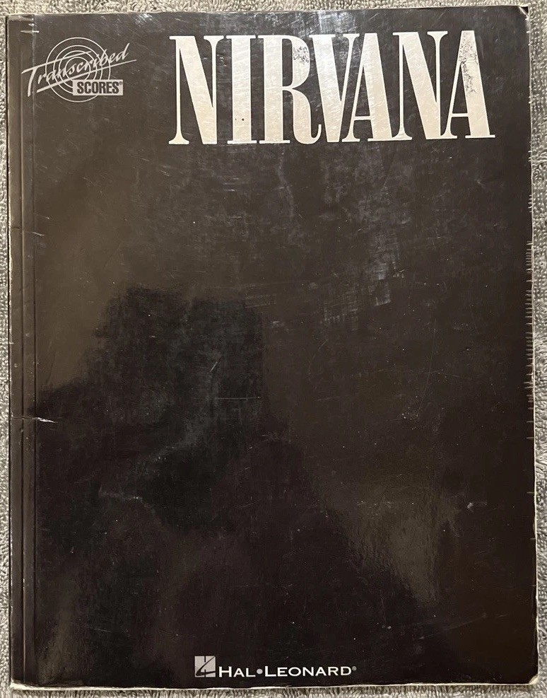 Nirvana – Nirvana ( Greatest Hits) Transcribed Scores guitar tab book bass drums