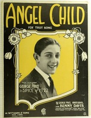 1922 Angel Child George Price Vintage Sheet Music M44