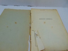 Singing America Song & Chorus Book (C.C. Birchard &Co., 1951)National Recreation