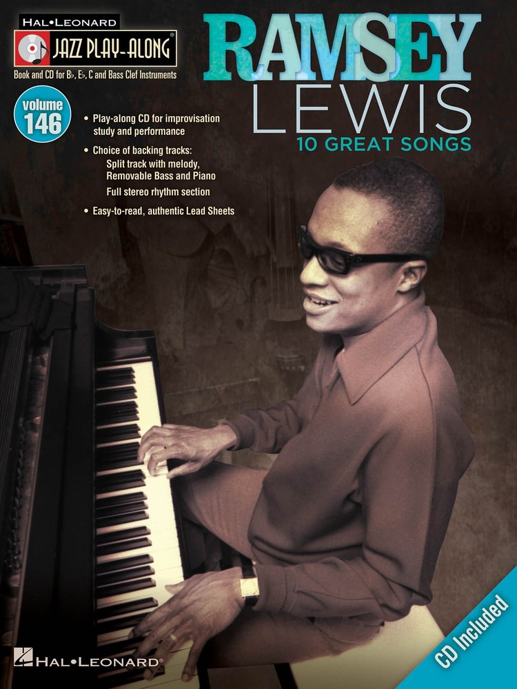Ramsey Lewis Jazz Play-Along Vol 146 Bb Eb C BC Instruments Sheet Music Book CD