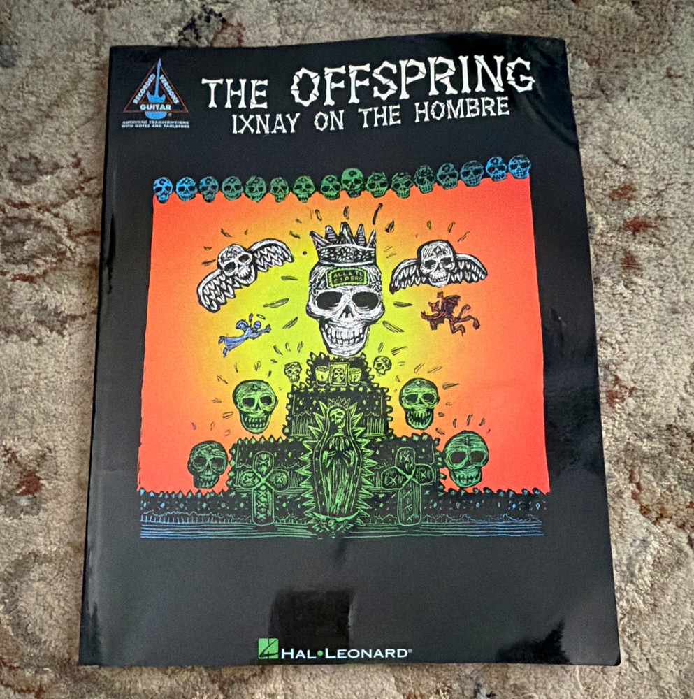Hal Leonard Offspring Ixnay Hombre Guitar Tab Solo Rock HL00690204