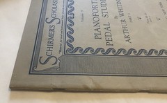 Pedal Studies for Piano Schirmer&rsquo;s Scholastic Series 1917