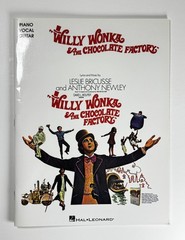 Willy Wonka & The Chocolate Factory 1971 Song Book Sheet Music Vintage