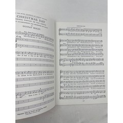 Gustav Holst Christmas Day Choral Fantasy SATB Sheet Music Novello 29 0129 03