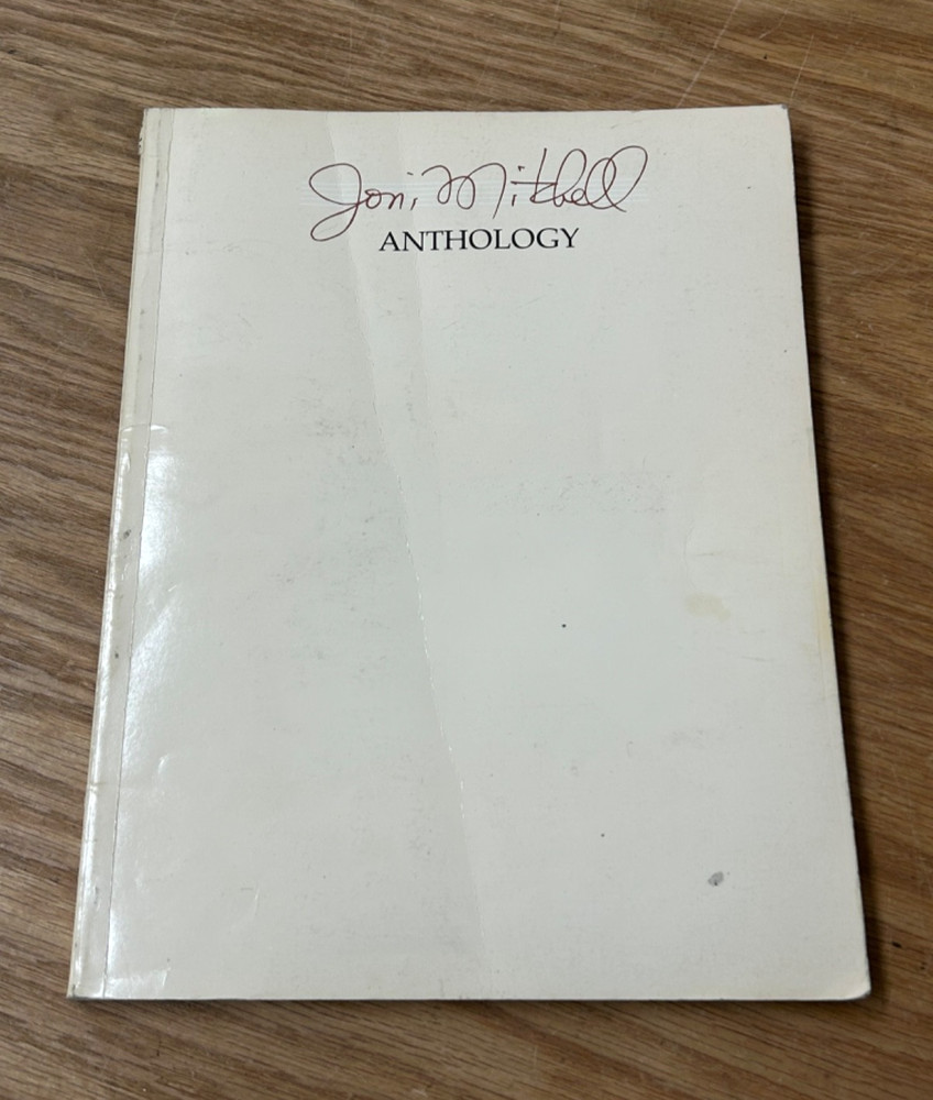 Joni Mitchell Anthology Songbook 1983 Sheet Music Guitar Piano Lyrics VF1052