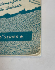 Vintage 1962 Singspiration Vol. 11 Low Voice Gospel Hymns Music Book Religious