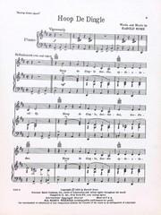 Hoop De Dingle Sheet Music Destry Rides Again Harold Rome 1959 Musical Western