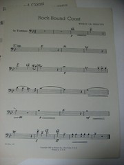 Wesley La Violette Rock-Bound Coast Trombone Quartet with Full Score Sheet Music