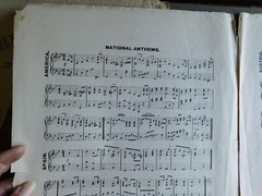 8 National Anthems: Amer Austria Engl France Germany Russia Spain Sweden- sheet