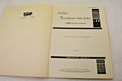 59 Easy Trombone (Baritone) Solos or Duets With Piano Accompaniment 2nd Trombone