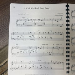Anthony Burger Hands of Time Gospel Sacred Piano Solo Rare