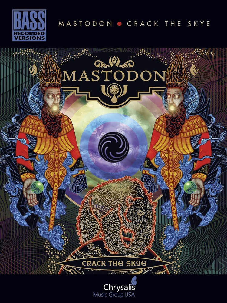 Mastodon Crack the Skye for Bass Guitar Tab Sheet Music 7 Rock Songs Book