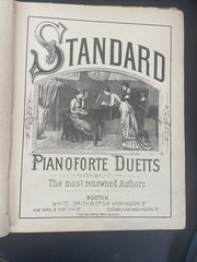 Rare VintageBound Book Sheet Music-20 Songs–1887 HC Condition PianoForte Duetts