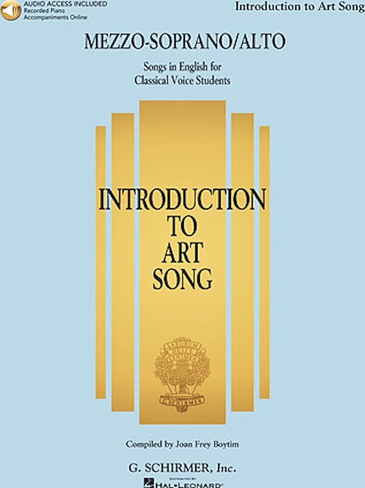 Introduction to Art Song for Mezzo-Soprano/Alto – Songs in English for Classi…