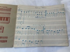 1920 Warner&rsquo;s Harmony Blank Music Book Chart Music Publishing House Chicago VTG