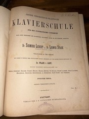 1875 German Piano Instruction Book Lebert Klavierschule II