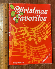 1982 Christmas Favorites Special Ed. SC Music Booklet By Singspiration