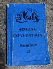Mulls Singing Convention Number 4 Vintage Blue Songbook Hymnal Sheet Music