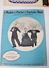 4 Pc. Vintage Sheet Music by Johnny Mercer, Bing Crosby, Andrews Sisters