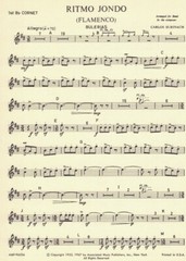 RITMO JONDO (Flamenco) Arranged for Concert Band by Carlos Surinach / AMP-96536