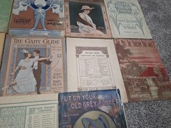 Lot of 22 Vintage Sheet Music Song Books Folio&rsquo;s Late 1800s, Early 1900s 2A