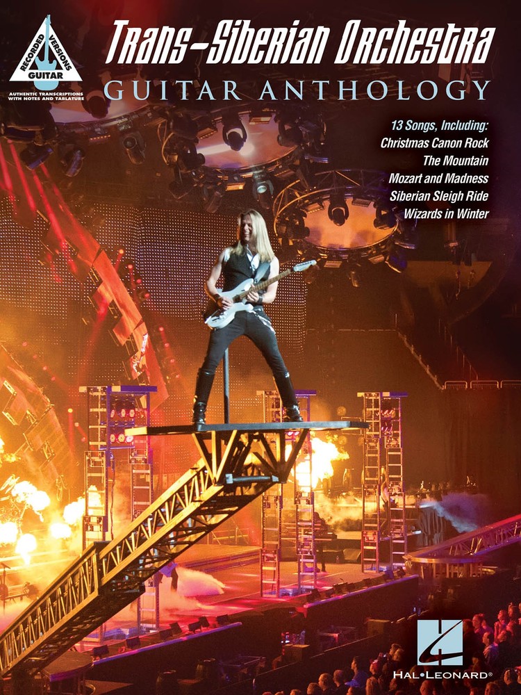 Trans-Siberian Orchestra Guitar Anthology Tab Sheet Music Christmas Songs Book