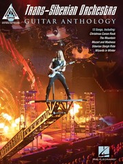 Trans-Siberian Orchestra Guitar Anthology Tab Sheet Music Christmas Songs Book