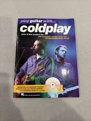 Hal Leonard Play Guitar With Coldplay 7 Greatest Hits Guitar Tablature W/CD New