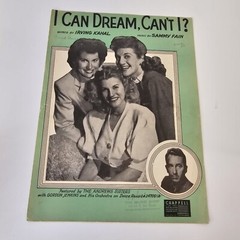 I Can Dream Can&rsquo;t I Sheet Music The Andrews Sisters 1937
