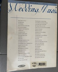WEDDING MUSIC 49 Solos & Duets for LOW VOICE sheet music piano guitar vocal,alto