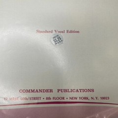 Goody Goody Johnny Mercer Vintage Sheet Music Standard Vocal Edition 1963 u