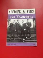 The Searchers Needles & Pins 1963. ORIGINAL SHEET MUSIC