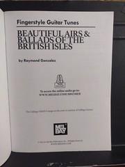 Fingerstyle Songbook Beautiful Airs & Ballards Of British Isles Play Along Ex