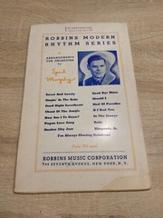 Good-bye Blues Full Score Vintage 8 Instruments Orchestra Robbins Modern Rhythm