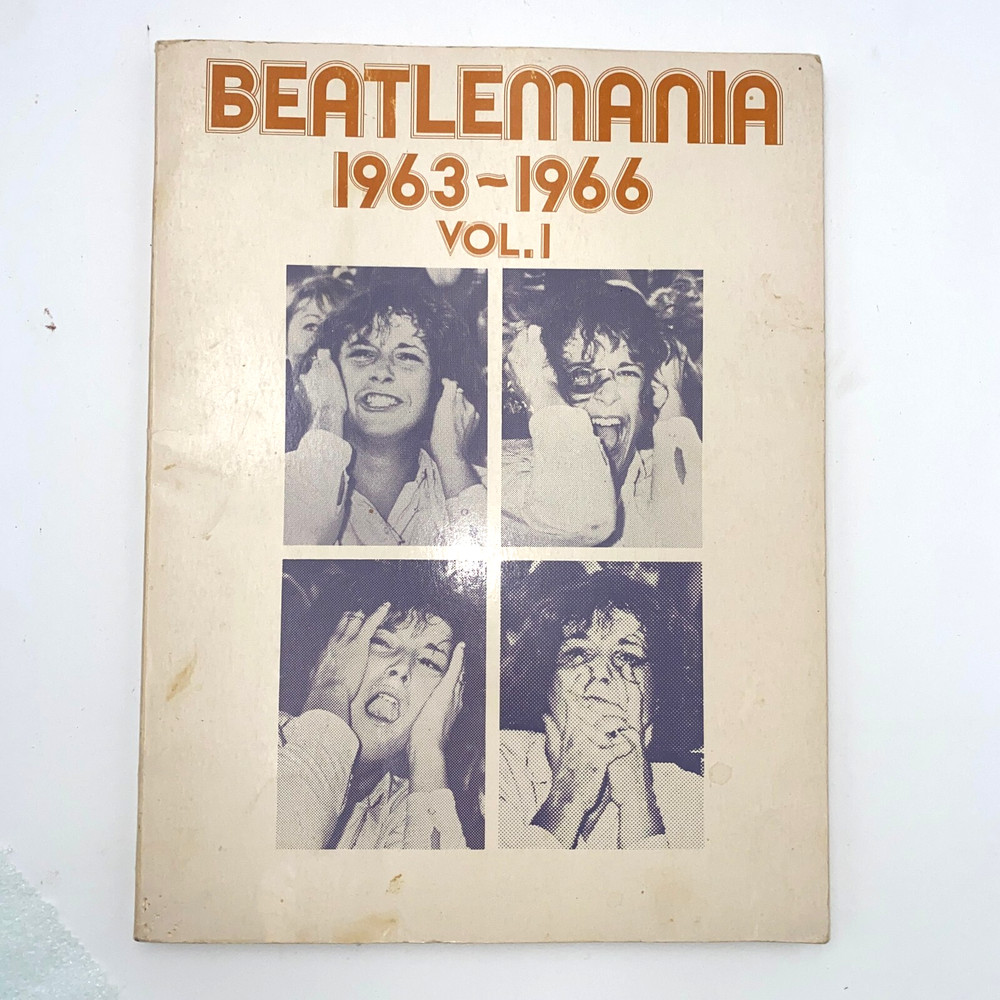 BeatleMania 1963 1966 Volume 1 Warner Bros Sheet Music Song Book The Beatles