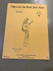 Neil Young Only Love Can Break Your Heart Sheet Music Piano/Voice/Guitar Solo