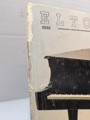Here And There Sheet Music Song Book Elton John Piano Voice Chords 70s Rock M40
