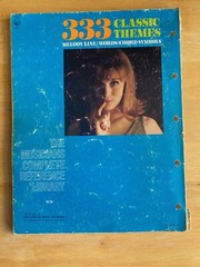 333 Classic Themes Sheet Music Melody Line/words/chord symbols 160 pages