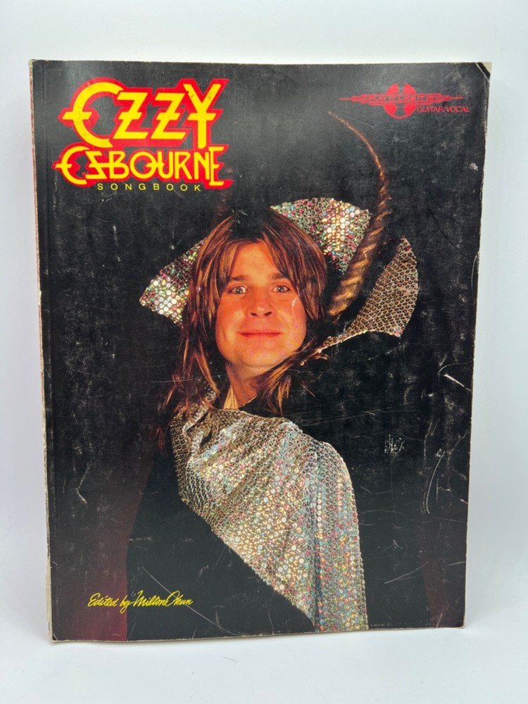 Ozzy Osbourne Songbook Guitar Vocal Tablature Music Book Cherry Lane Music 1985