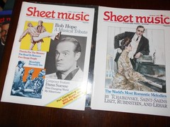 Mixed Lot Sheet Music Magazine Standard Edition 1987 Piano Guitar (7) 1986 (2)