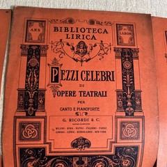 G. Ricordi & C. Opera Piano Music Italy Boosey & Co, NY 9pcs, Faust, Verdi +