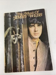 The Music of Jimmy Webb Sheet Music Paperback Songbook 1969 Vocals Guitar Piano