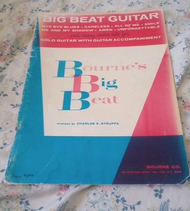 Big Beat Guitar Bourne Big Beat 1966 Vintage