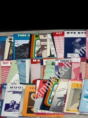 Lot of 100 Vintage Sheet Music Mid-Century Pop Rock Country Movie 1950s-60s Art
