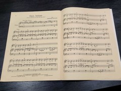 vintage 1957 sheet music songbook for the musical « The Music Man » by Meredith…